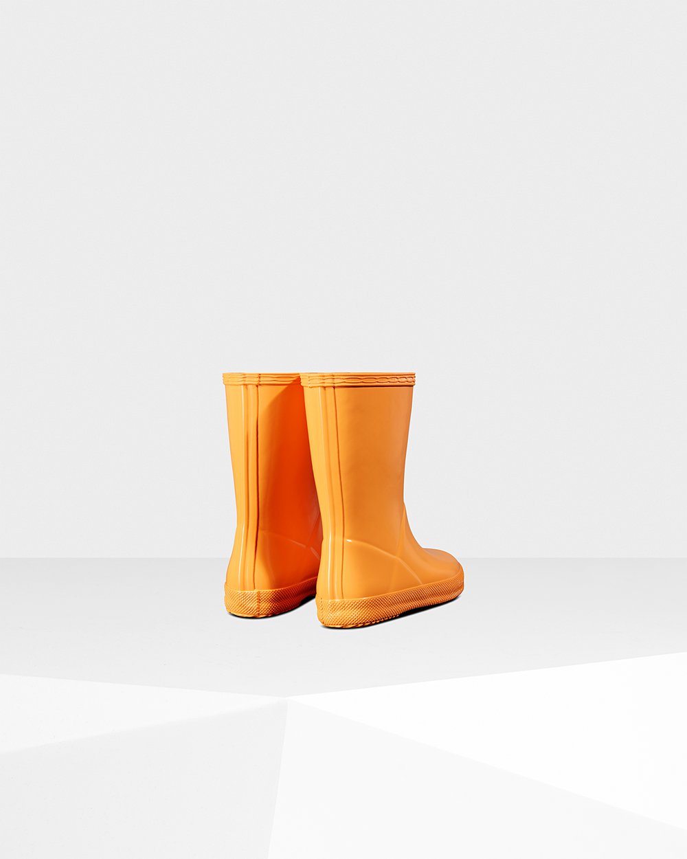 Botas De Agua Hunter Niños Original First Classic Gloss - Naranjas - Argentina 2309BFKMJ